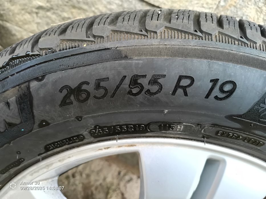 ОРИГИНАЛНИ джанти с гуми МИШЛЕН за Мерцедес W164 и GL