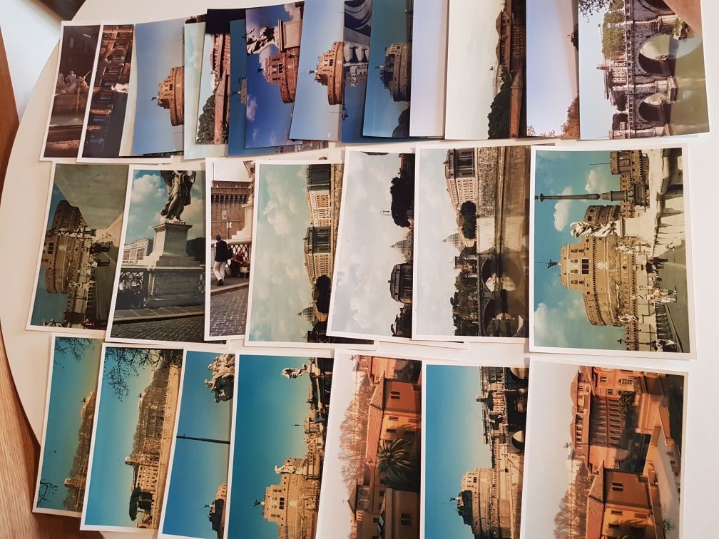 Lot 30bucăți Fotografii Kodak vechi Roma Italia