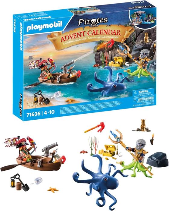 Конструктор Playmobil Пирати 71636 Коледен календар Плеймобил