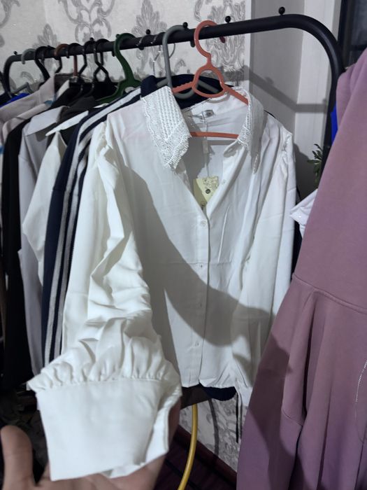 рубашка белая офис