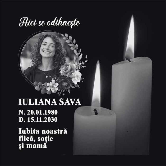 Monumente funerare, blaturi, glafuri, scari, marmura, granit, gravura