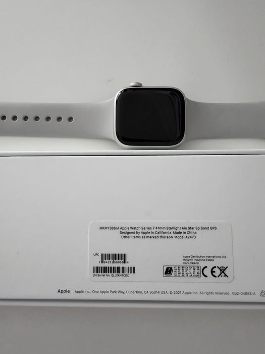Apple Watch Series 7 41 mm Starlight