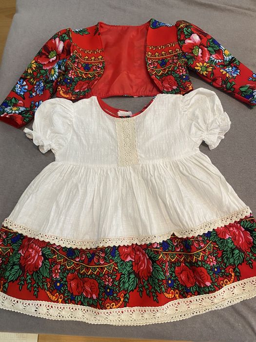 Rochita traditionala cu bolero, by Andreeatex, marime 74