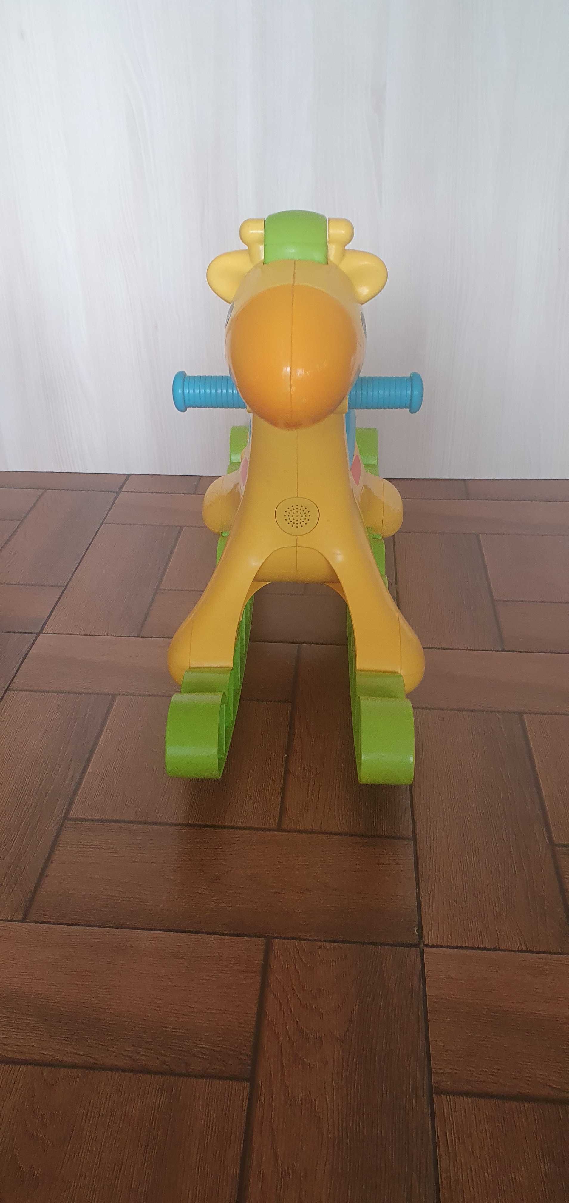 Детски люлеещ се жираф Fisher Price Ride-On Toy Rockin Tunes Giraff