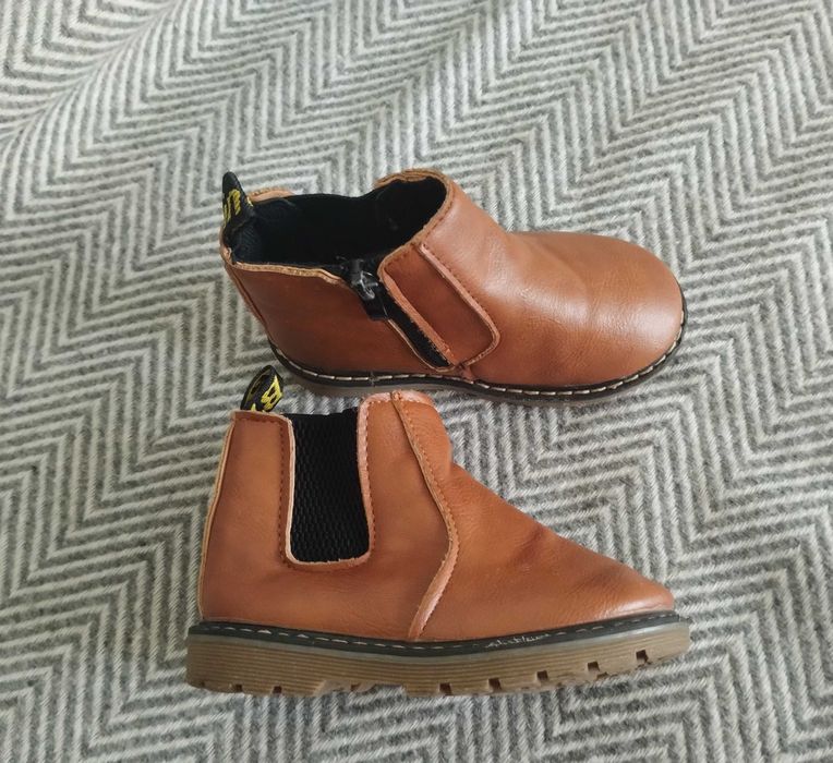 Детски боти естествена кожа номер 23