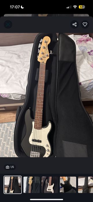 Бас Гитара, почти новая