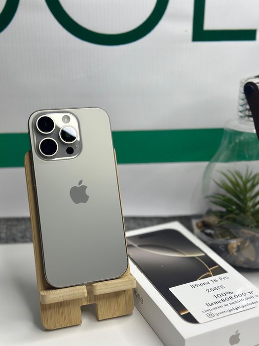 IPhone 16 Pro, 256ГБ, 100%
