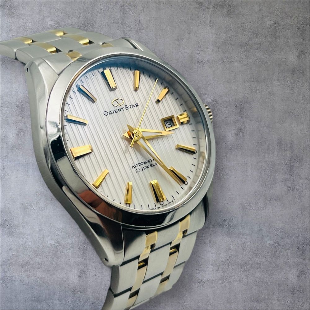 ORIENT STAR Standard-Date Collection Automatic White Dial Two Tone