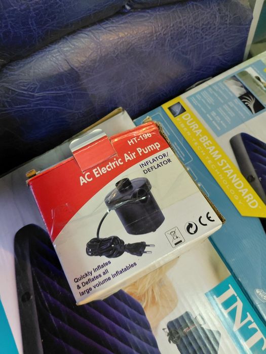 Матрас надувной с насосом