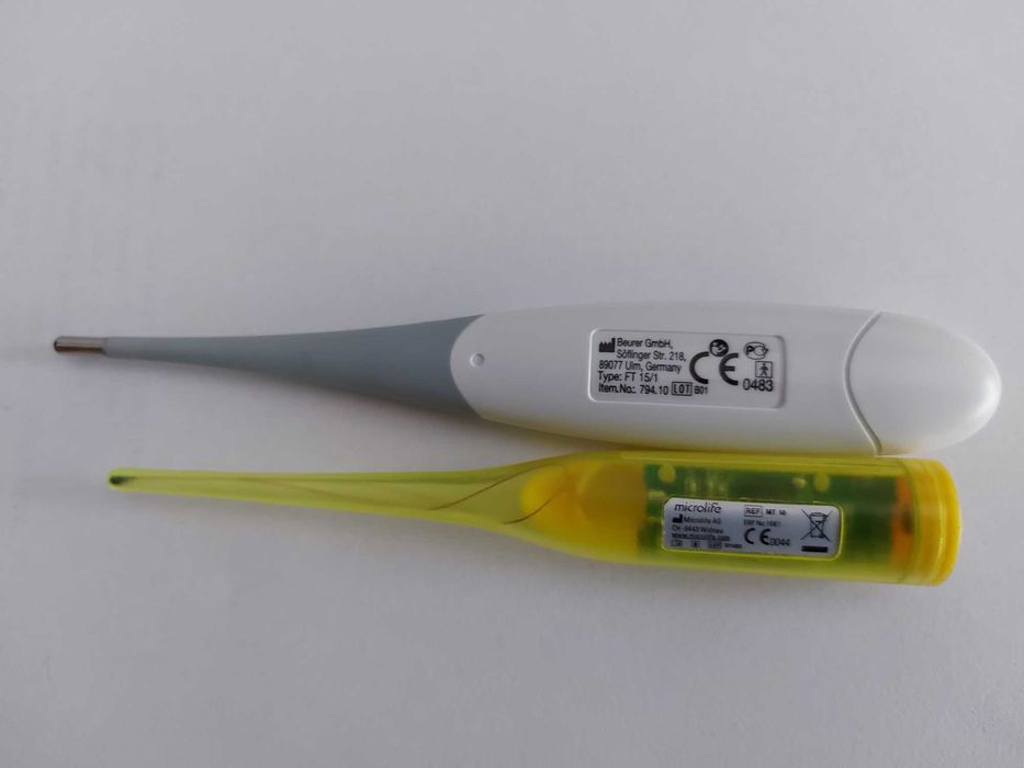 Vand doua termometre electronice Beurer + Microlife (folosite)