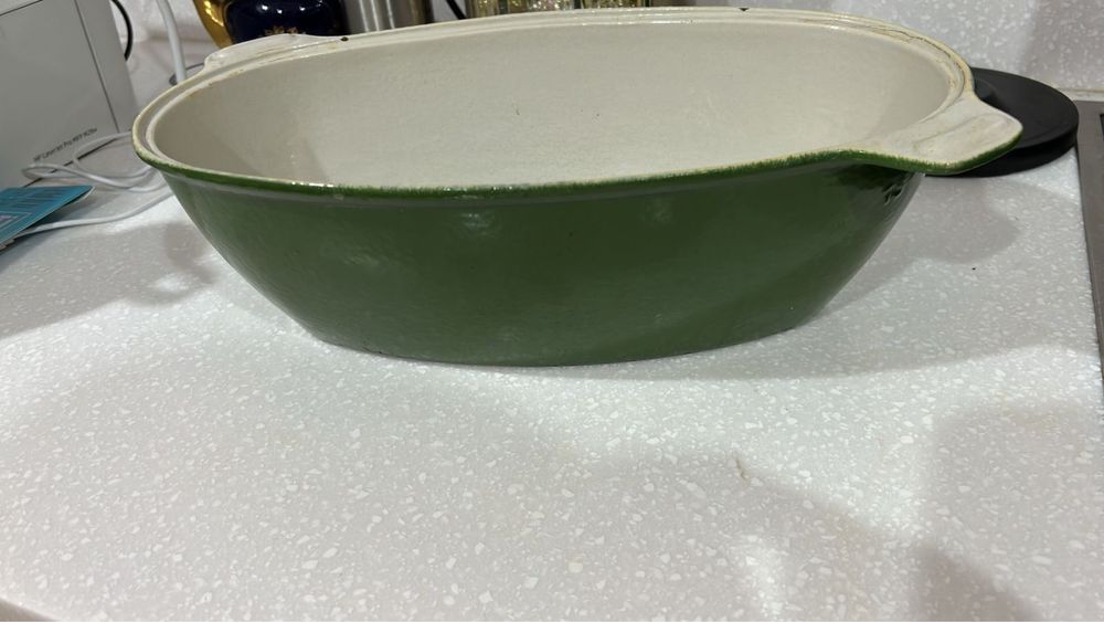 Чугунная утятница большая