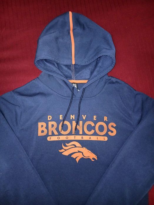 Из Америки, толстовка с капюшоном, бренда Denver Broncos