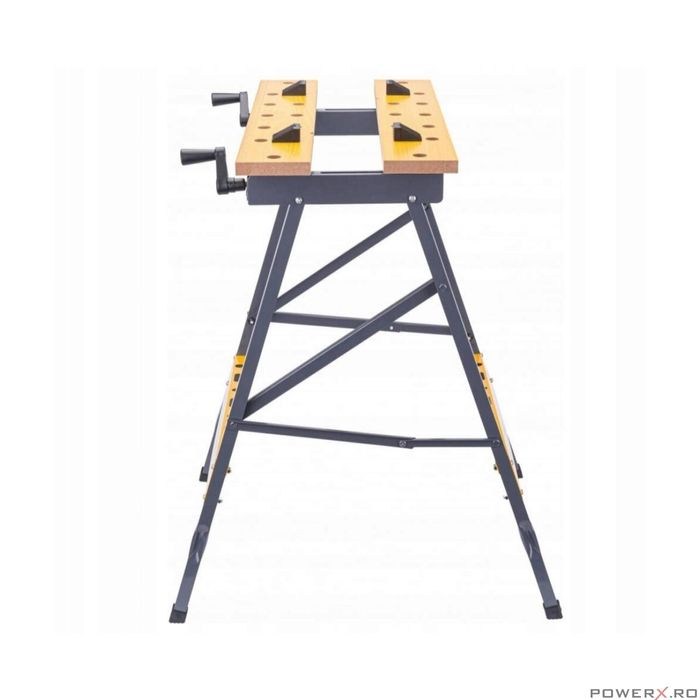 Masa de lucru, 100 kg/560 mm, reglabila pliabila pentru atelier,