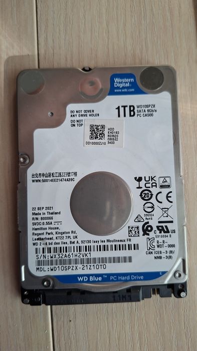 Жесткий диск HDD