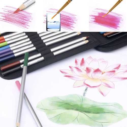 Комплект графитни моливи за рисуване и скициране 74 части