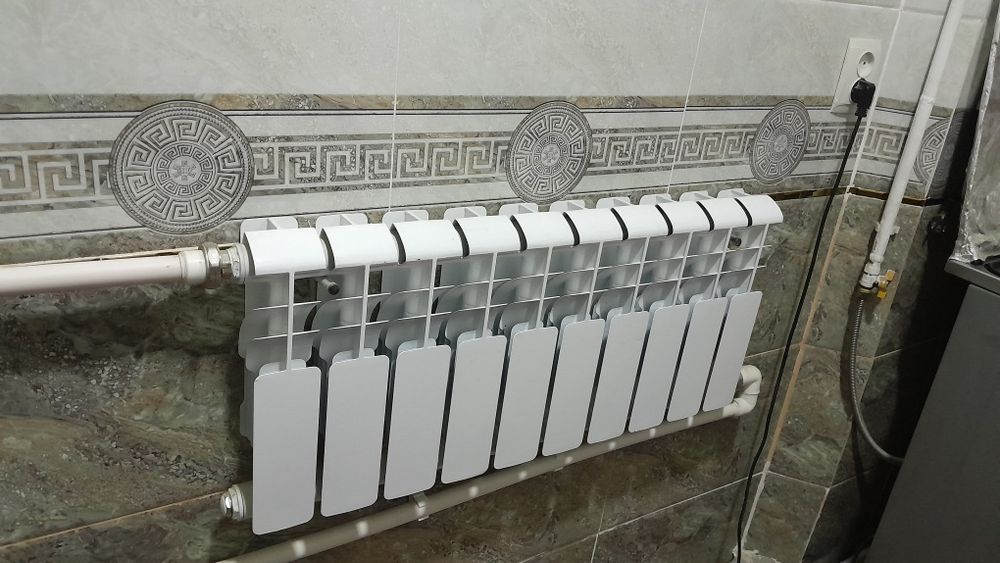 Батарея 10 секции 38 смтр высота, длина 87...