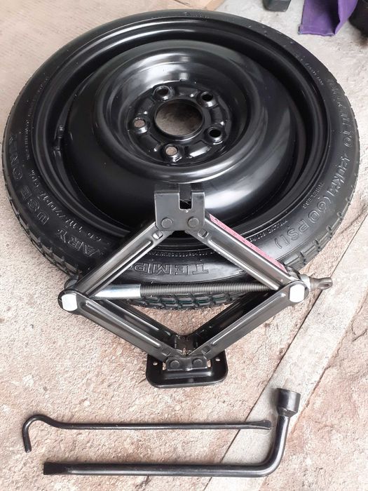 Roata rezerva SLIM cric HYUNDAI i30,Ioniq,Elantra, KIA Ceed, MAZDA 3