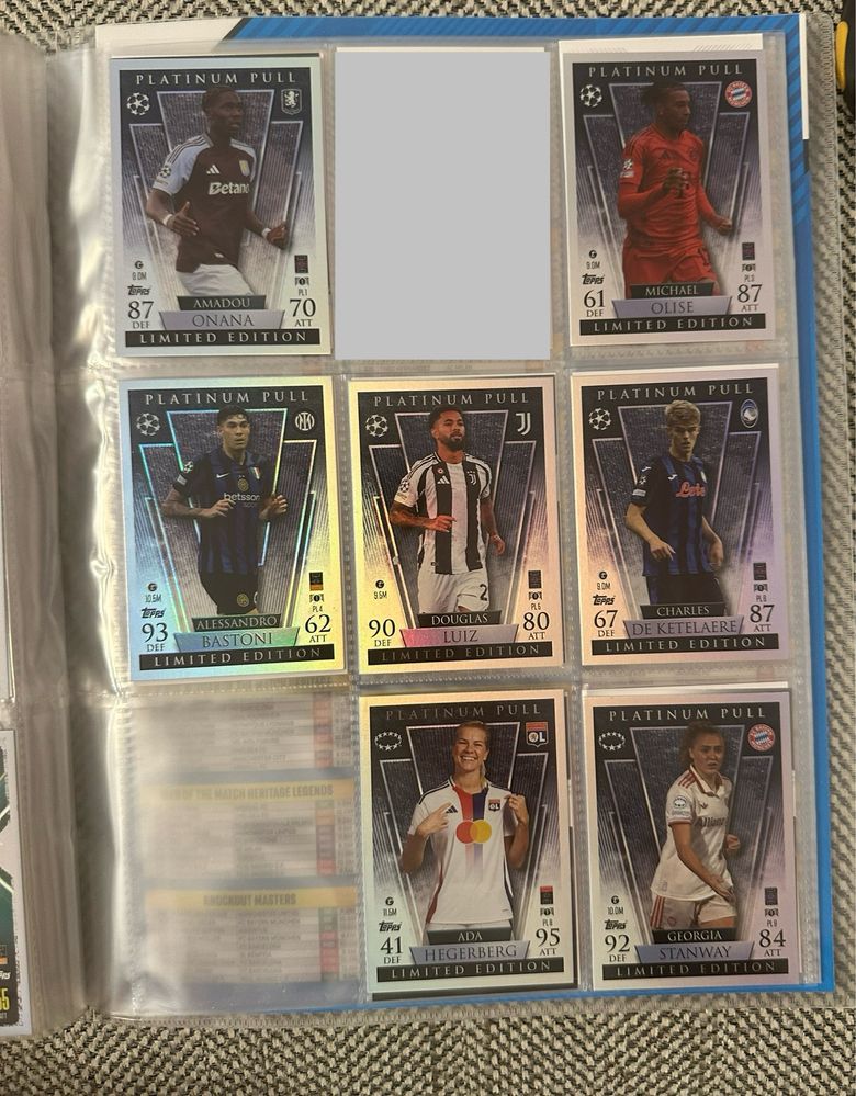 Cartonase Topps Match Attax Extra Uefa Champions League 2024/2025