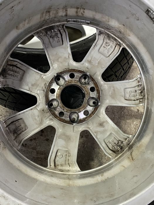 Set jante mercedes Ml350 cauciucuri iarna