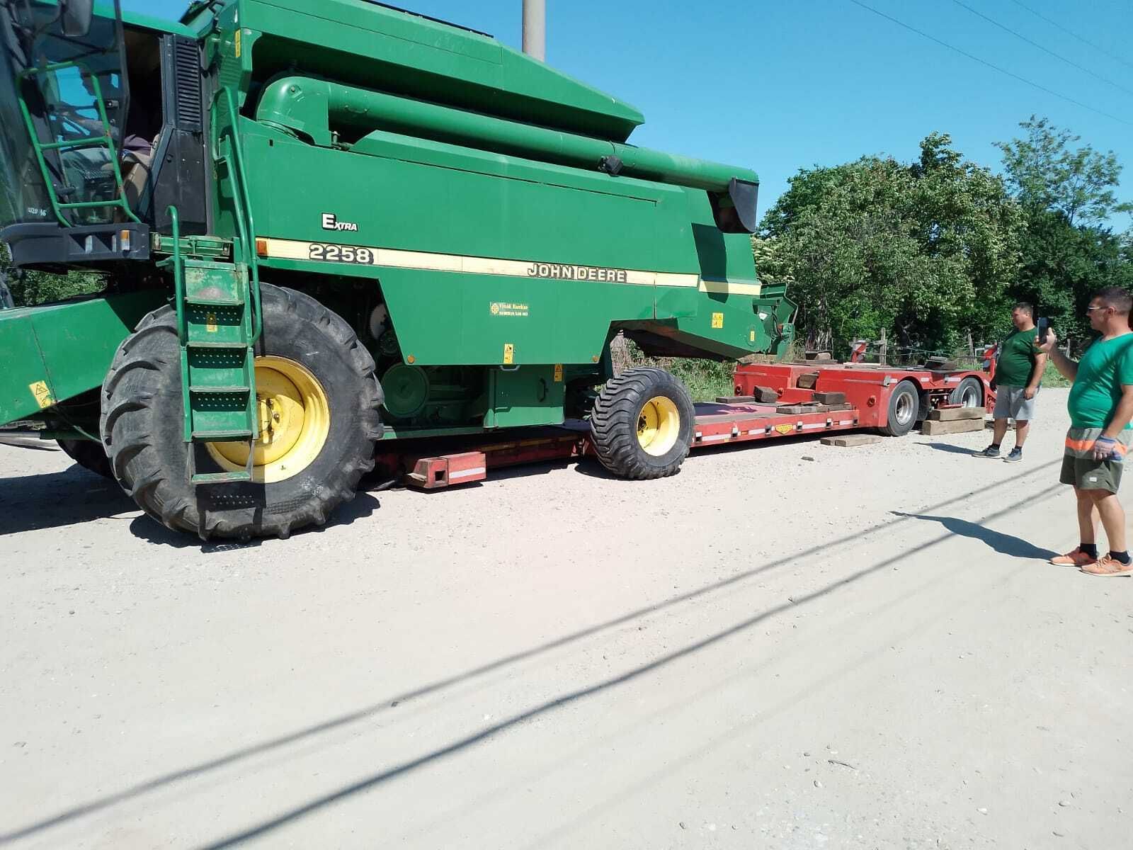 Transport utilaje agricole / agabaritic / combine si tractoare