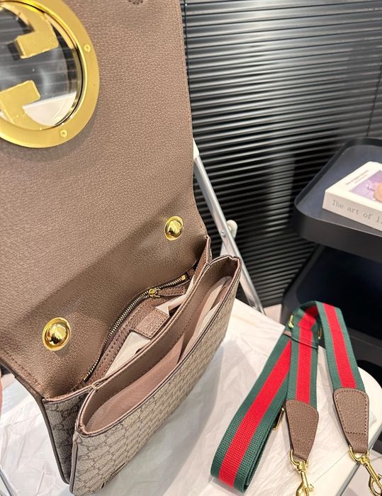 Чанта  Gucci  естествена кожа