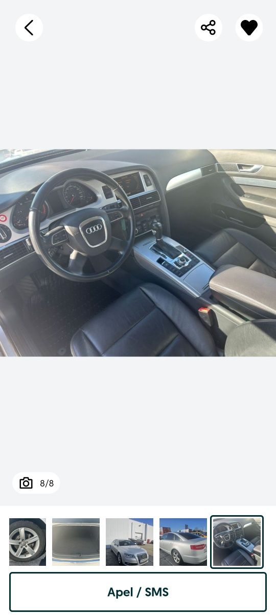 Audi A6 C6 2011 2.0tdi 170cp