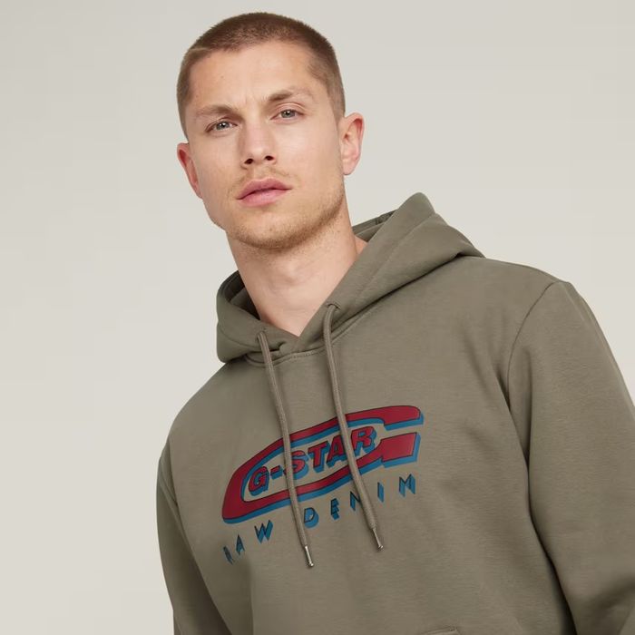 Оригинален суичър G-Star Raw Old Skool S , M нов мъжки oversize