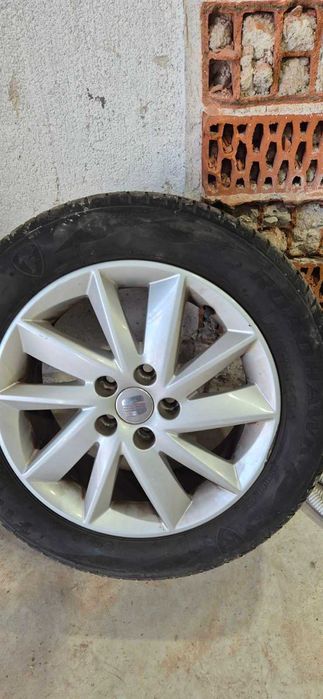 Гуми 185/60 R15 + джанти 5х100 за Сеат Ибиза