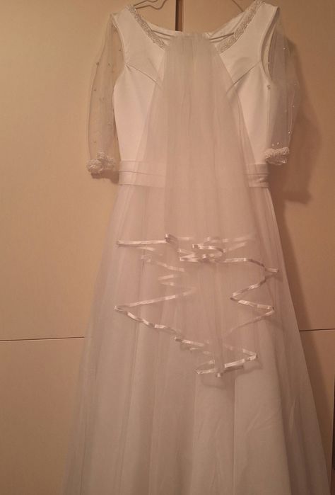 Rochie de mireasa superba ușoară voal calitativ