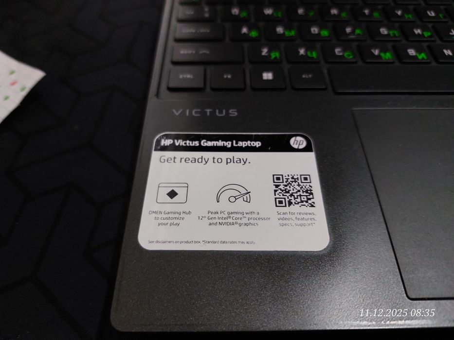 Hp victus notebook ноутбук