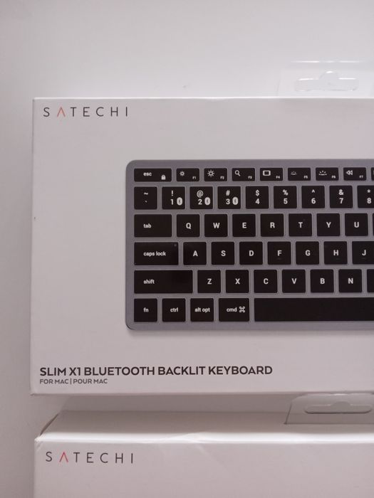 Нова Satechi Slim X1 Bluetooth Backlit Wireless Клавиатура Mac/Windows