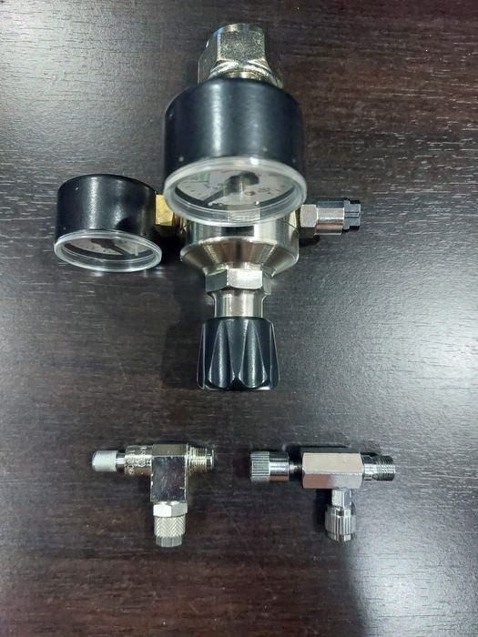 2 supape cu ac pentru reglarea co2 din acvariu