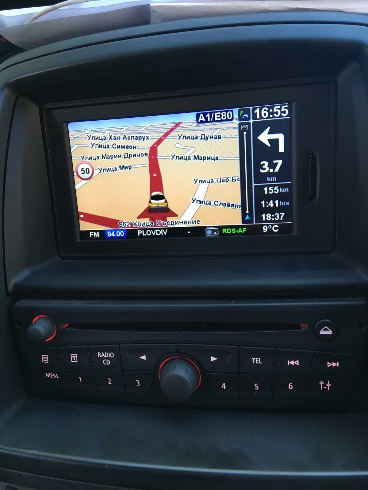 RENAULT TomTom R-LINK V11.05 SD CARD Навигация 2024 Оригинална Сд карт