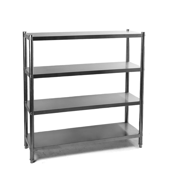 Стеллажи производственные разных размеров из нержавейки