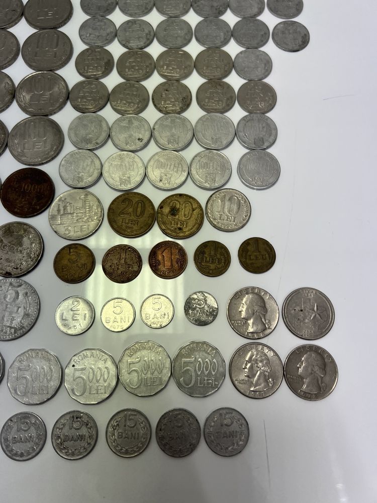 Lot Monede Romanesti pentru colectionari