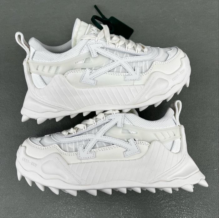 Adidasi Off White ODSY piele naturala Premium Full Box coletie noua