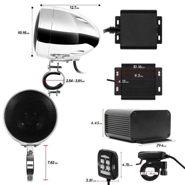 Boxe moto Road Beats MX150A, crom