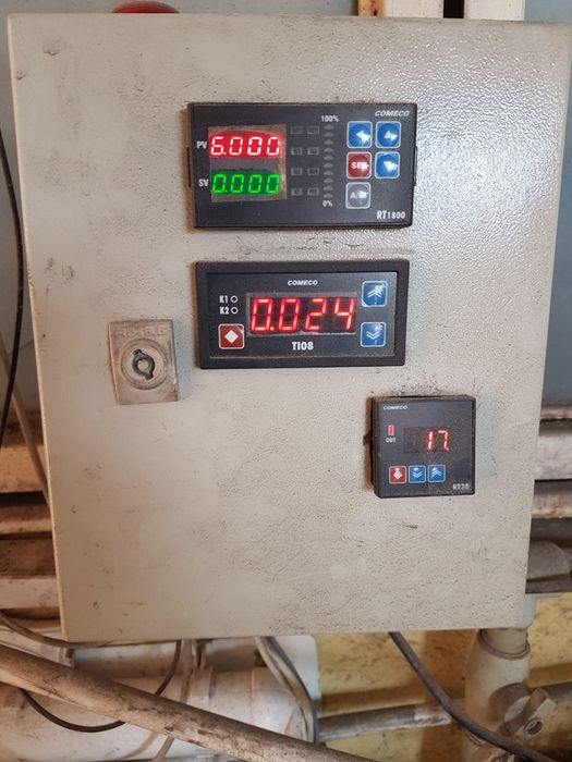 Парогенератор 100kw работи с пелети, дърведен чипс , орехови черупки ,