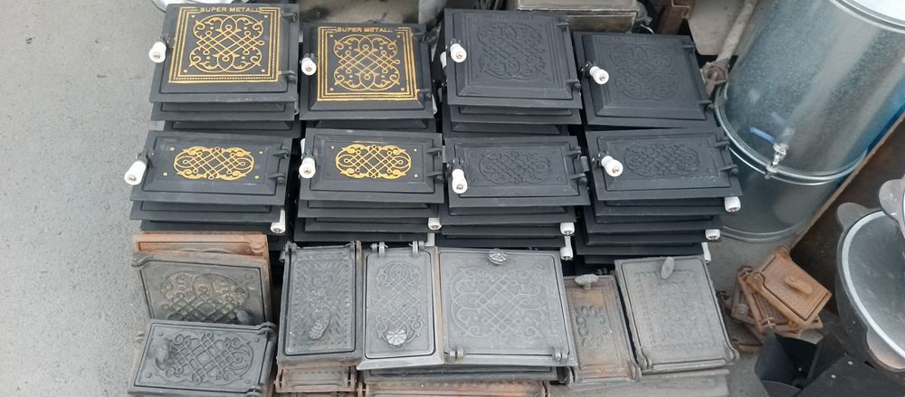 Yozgi oshxona uchun chugun qopqoqlar