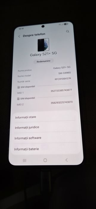 Samsung Galaxy s21 plus 256gb