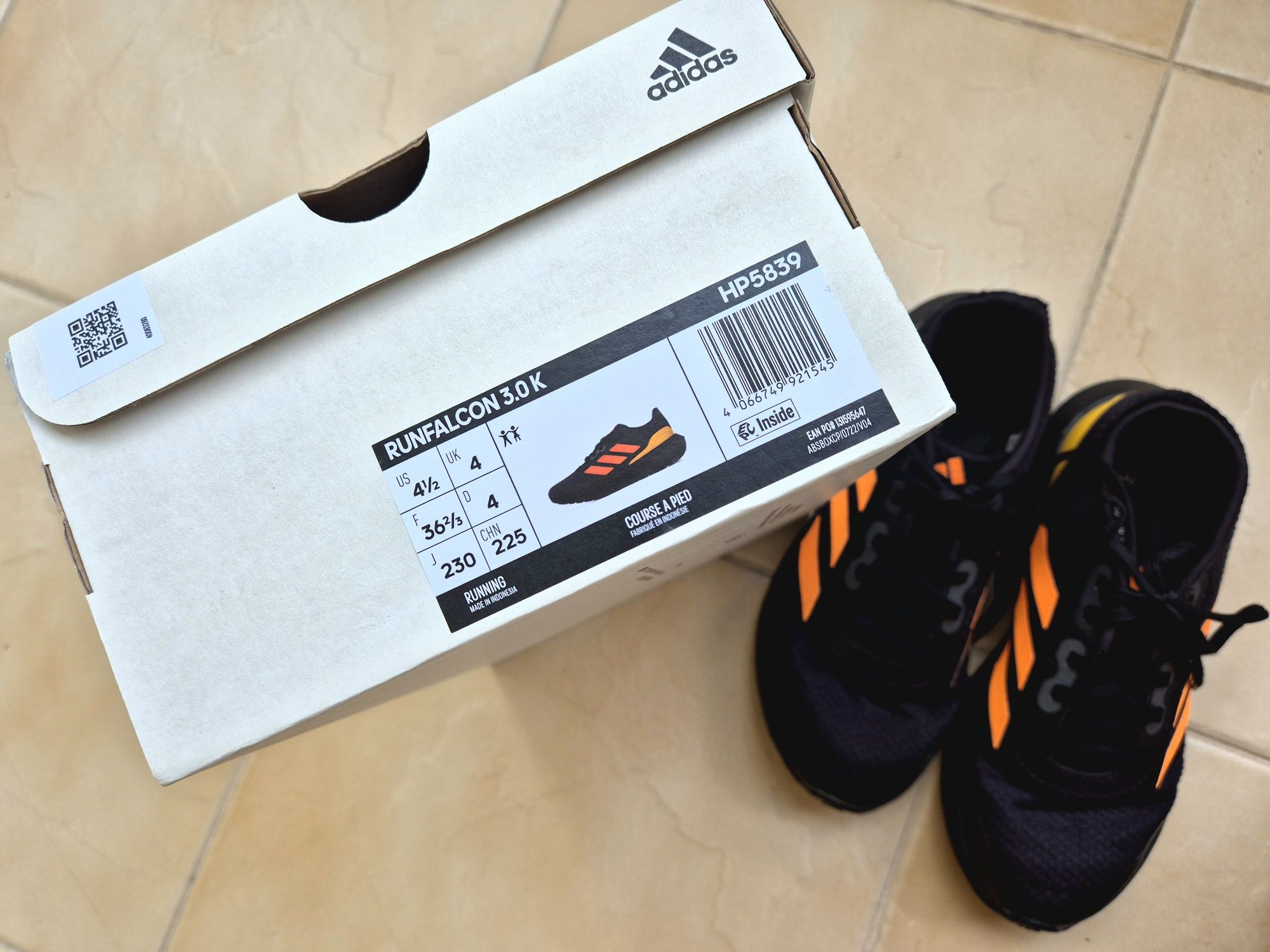 ADIDAS PERFORMANCE Обувки Runfalcon 3.0. 36.2/3