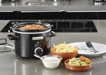Slow cooker original SUA, capacitate 2 litri, negru | 062695