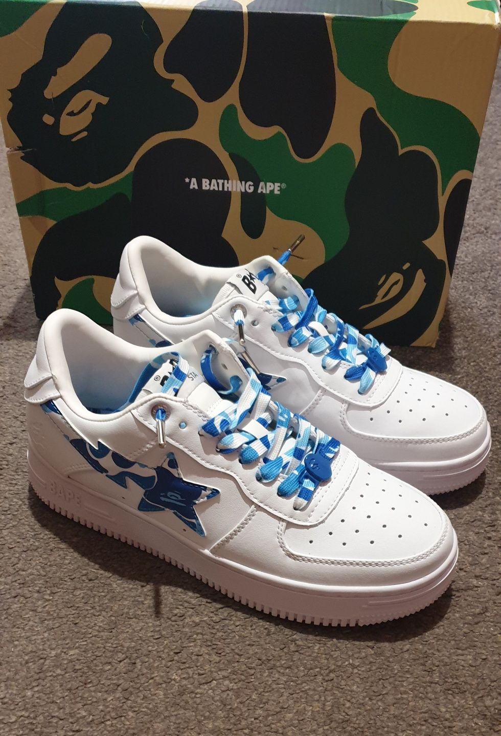 BapeSta CamoBlue 40