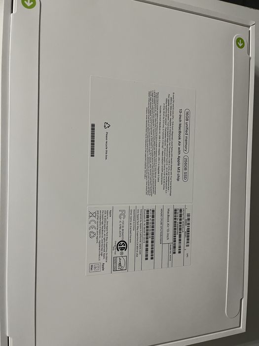 Macbook Air M3 16/256