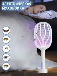 Электрическая Ракетка от комаров и прочих летающих насекомых USB