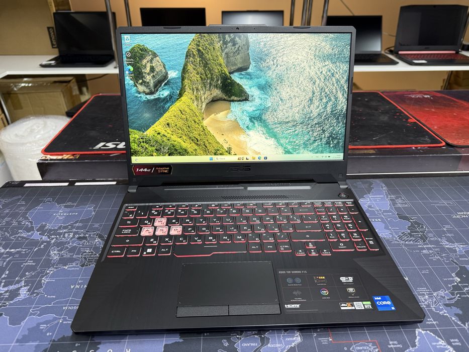 Игровой Asus TUF Gaming F15 Core i5-11400H/16Gb/512Gb/RTX3050Ti