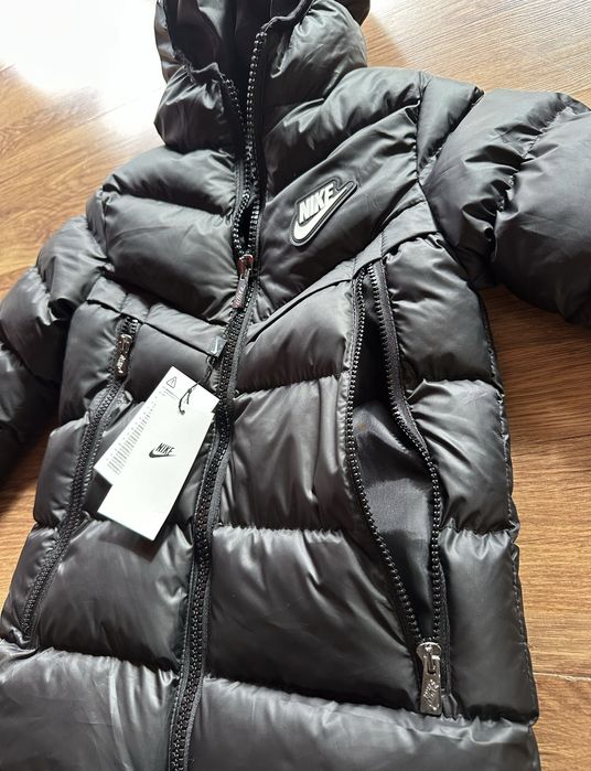 Детско зимно яке Nike с гумирано лого