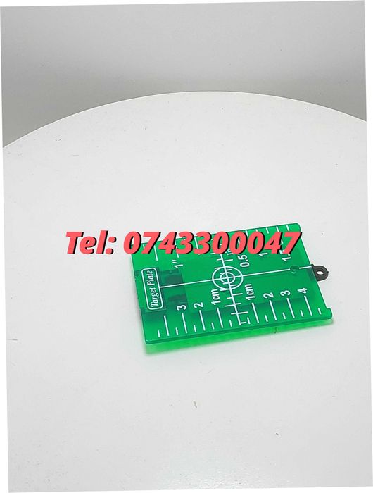 Placa Tinta Pentru Nivele Laser Plastic Verde Neo