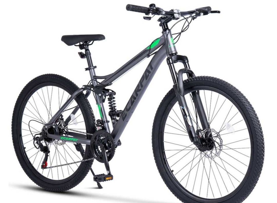 Bicicleta MTB Full-Suspension E-CARPAT E2660A 26", Gri