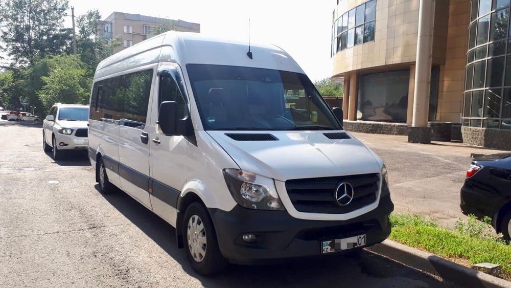 Mercedes Sprinter развозка / BUS LANE / межгород / аренда микроавтобус